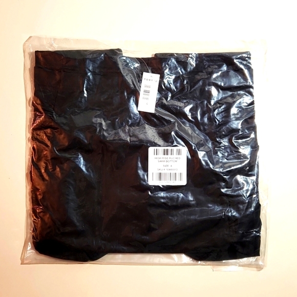 ❤️NWT VINTAGE TORRID SWIM BOTTOM TUMMY CONTROL - HIGH WAIST - RUCHED MESH LINING - Picture 4 of 10